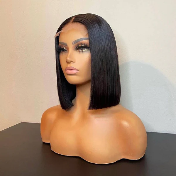 5x5 Closure Glueless Undetectable Lace Bob Wig | Pre-plucked - Image 2