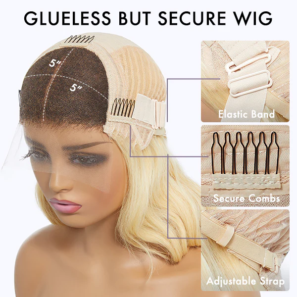 613 Loose Wave Glueless 5x5 Closure HD Lace Wig | Direct Dyeing - Image 8