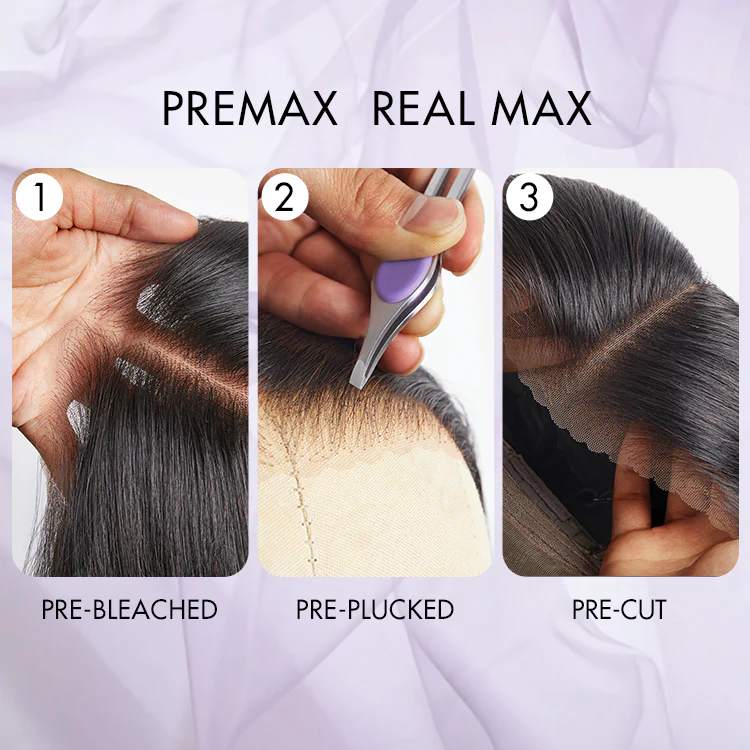 AiryFit™ Scalp Care Wigs - Deep Parting Loose Body Wave Human Hair Wig 11x6 Frontal HD Lace Glueless Wig - Image 10