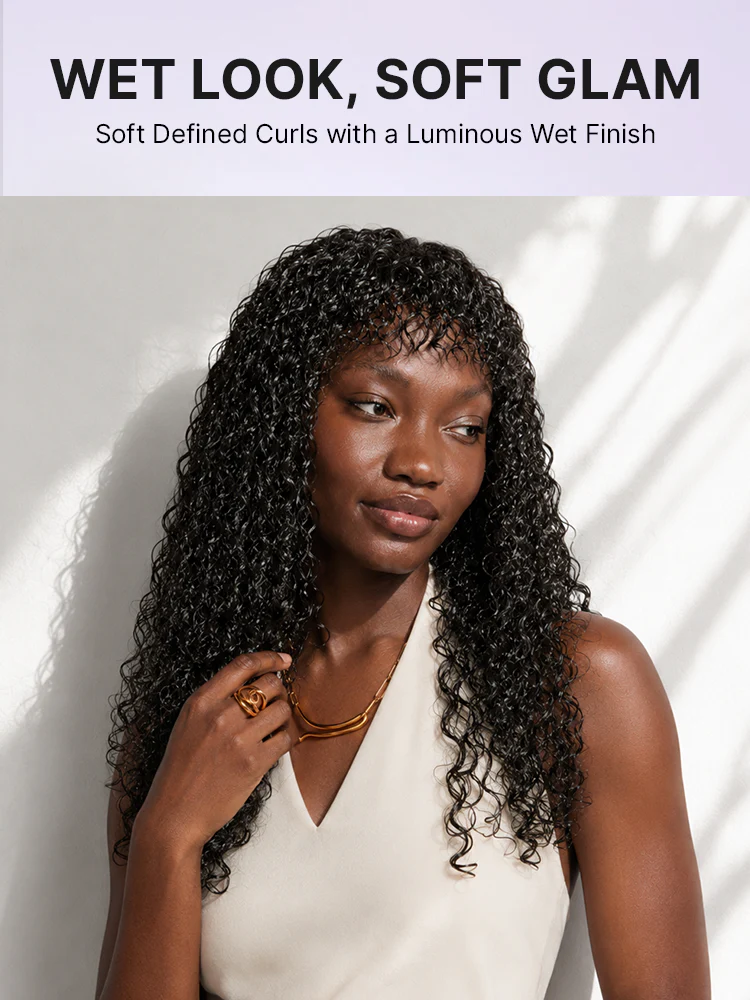 Beginner Friendly 200% Density Kinky Curly with Bangs Glueless 5x5 Closure Pre-Cut Lace Wig All Head Sizes Fit Cap - Image 5