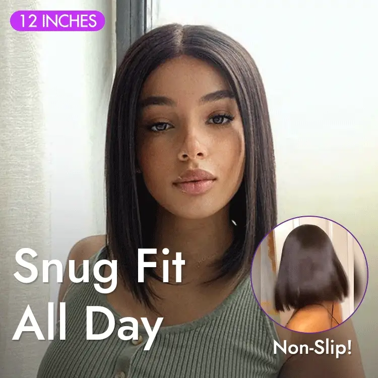 Luvme Hair 180% Density Beginner Friendly Glueless Silky Blunt Cut 4x4 Closure Bob Wig 100% Human Hair | Upgraded 2.0 - US Only - Image 7