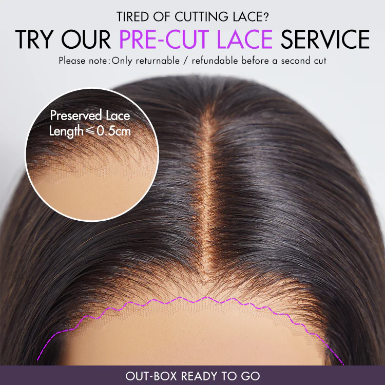 Chic Burgundy 99J Layered Cut Loose Body Wave Glueless 5x5 Closure Lace Wig Pre-Cut Lace - US Only - Image 8