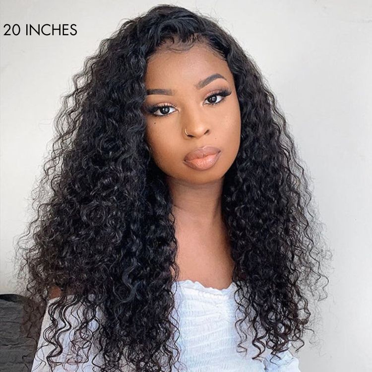 Luvme Hair 180% Density Deep Wave Glueless 13x4 Frontal Lace Wig - US Only - Image 5