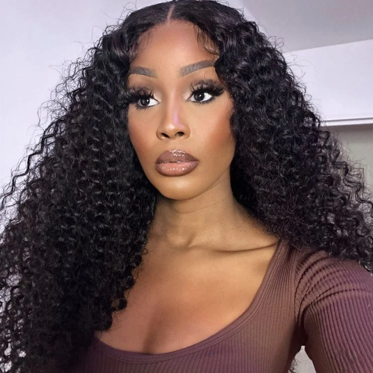 Deep Wave U Part Quick & Easy Affordable 100% Human Hair Wig - Image 4
