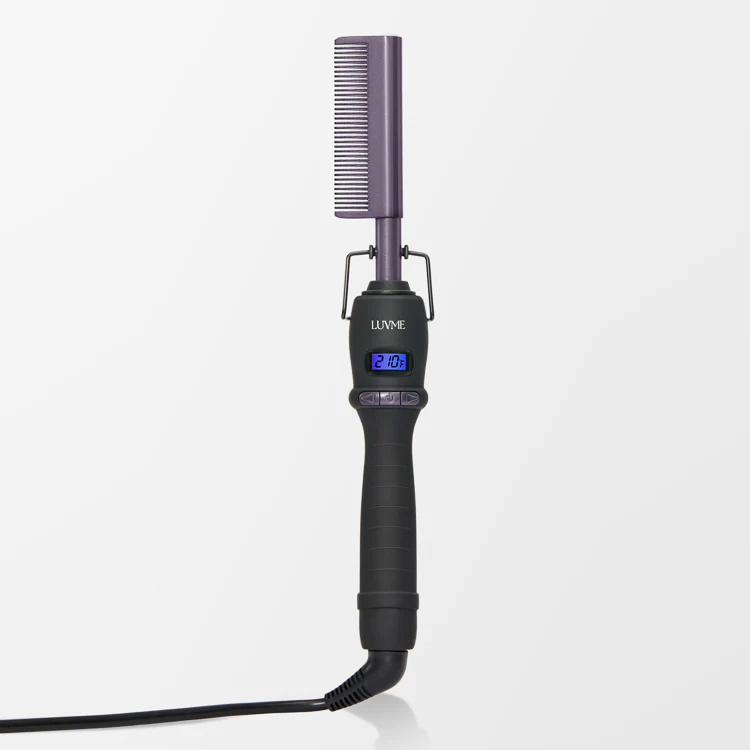 Electric Hot Comb with US Plug  for Wigs and Natural Hair, 30s Fast Heating & Adjustable Temp - Image 5