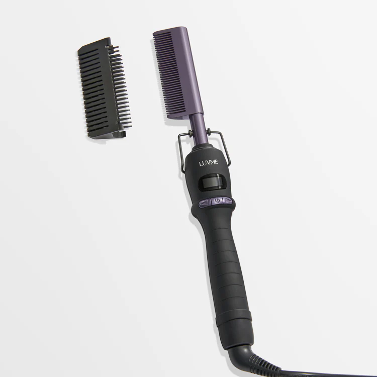 Electric Hot Comb with US Plug  for Wigs and Natural Hair, 30s Fast Heating & Adjustable Temp - Image 7
