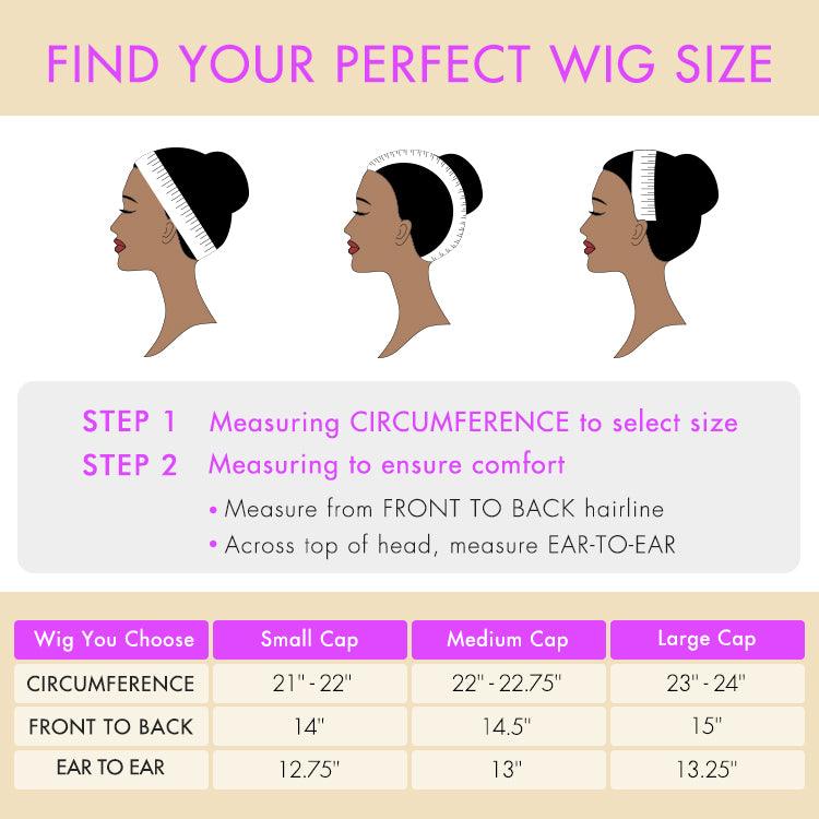 Limited Design | Ginger Highlight Ombre Loose Wave Glueless 5x5 Closure HD Lace Wig | Large & Small Cap Size - Image 8