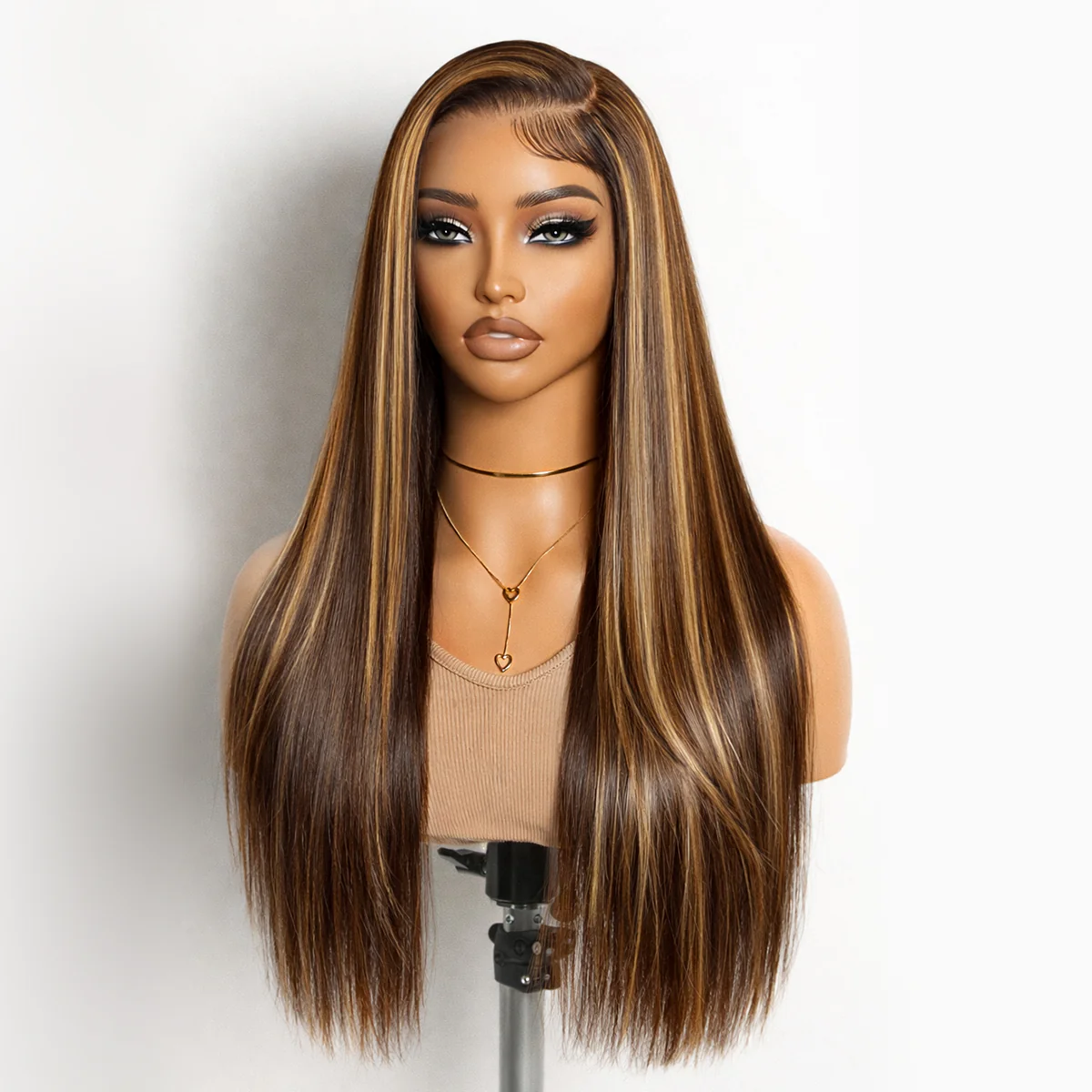 US Only | Luvme All-Day Comfort™ Wig 180% / 250% Density Bone Straight with Baby Hair PartingMax Glueless 7x6 Closure HD Lace Wig Pre-Cut Lace - Image 21