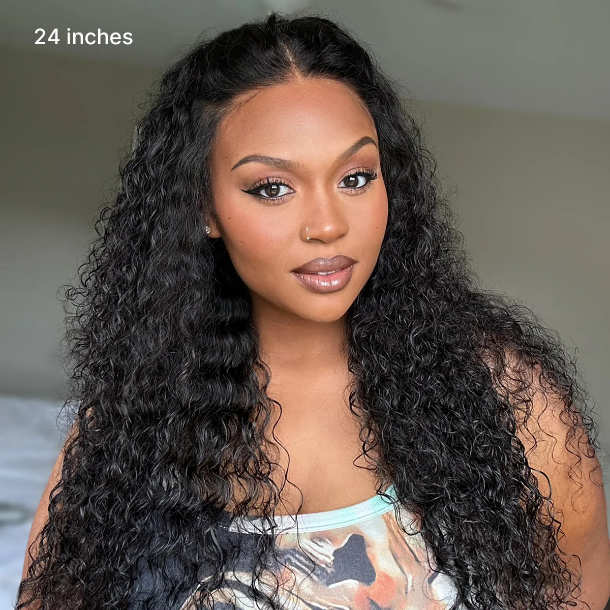 Luvme All-Day Comfort Wig 200% Density Deep Wave Glueless 7x6 Closure HD Lace Human Hair Wig Pre-Cut Lace - Image 2
