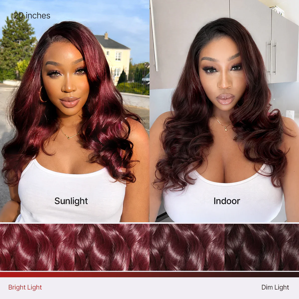 Luvme All-Day Comfort™ Wig PartingMax Glueless 7x6 Closure HD Lace Loose Body Wave Long Wig Pre-Cut Lace - Image 32
