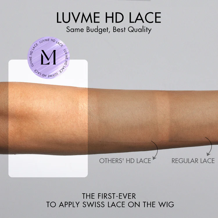 Luvme Hair PartingMax Glueless Wig Ombre Copper Brown Water Wave 7x6 Closure HD Lace Wig - US Only - Image 10