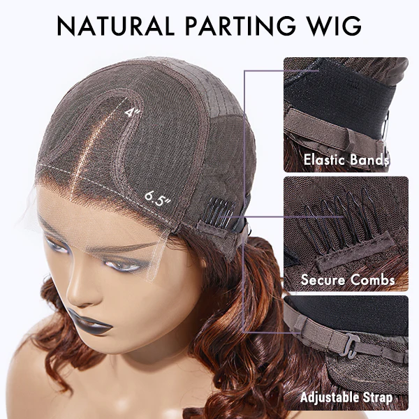 Luvme Hair Silky Straight Glueless Minimalist Lace Bob Wig With Bangs 100% Human Hair  - US Only - Image 2