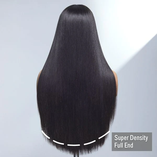 Luxury Choice | Super Density Silky Straight 13x4 Frontal Undetectable HD Lace Long Wig 100% Human Hair - Image 2