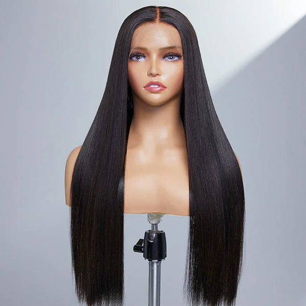 Luxury Choice | Super Density Silky Straight 13x4 Frontal Undetectable HD Lace Long Wig 100% Human Hair - Image 6