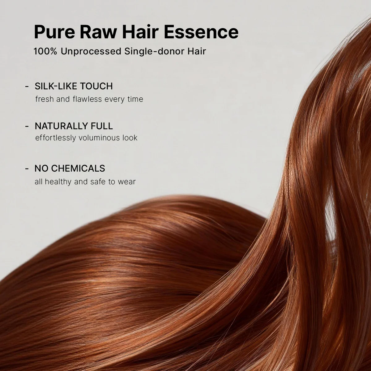Eliana | RawMagic -  Chocolate Brown Silky Straight 5x5 Closure HD Lace Glueless Wig 100% Human Hair - Image 6