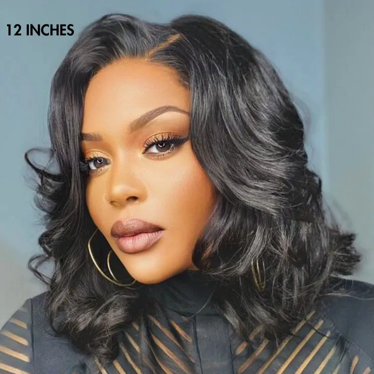 New Customers Only | Body Wave / Straight / Kinky / Deep Wave Human Hair U Part Wig - Image 6