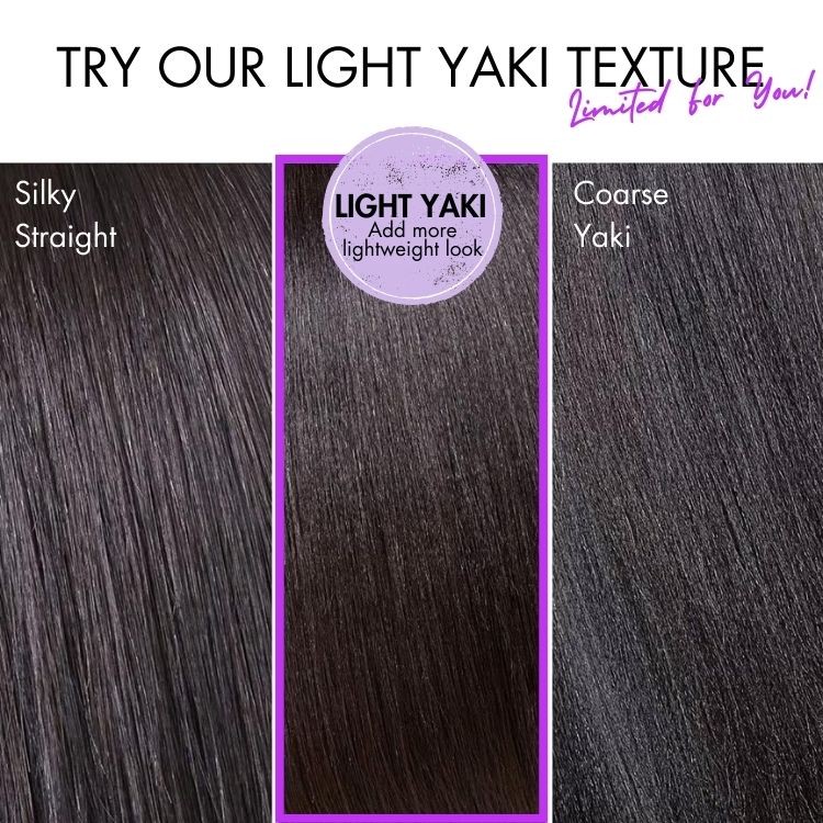 New Customers Only | Luvme All-Day Comfort™ Wig Layered Light Yaki Straight Glueless 7x6 Closure HD Lace Human Hair Wig Pre-Cut Lace - Image 5