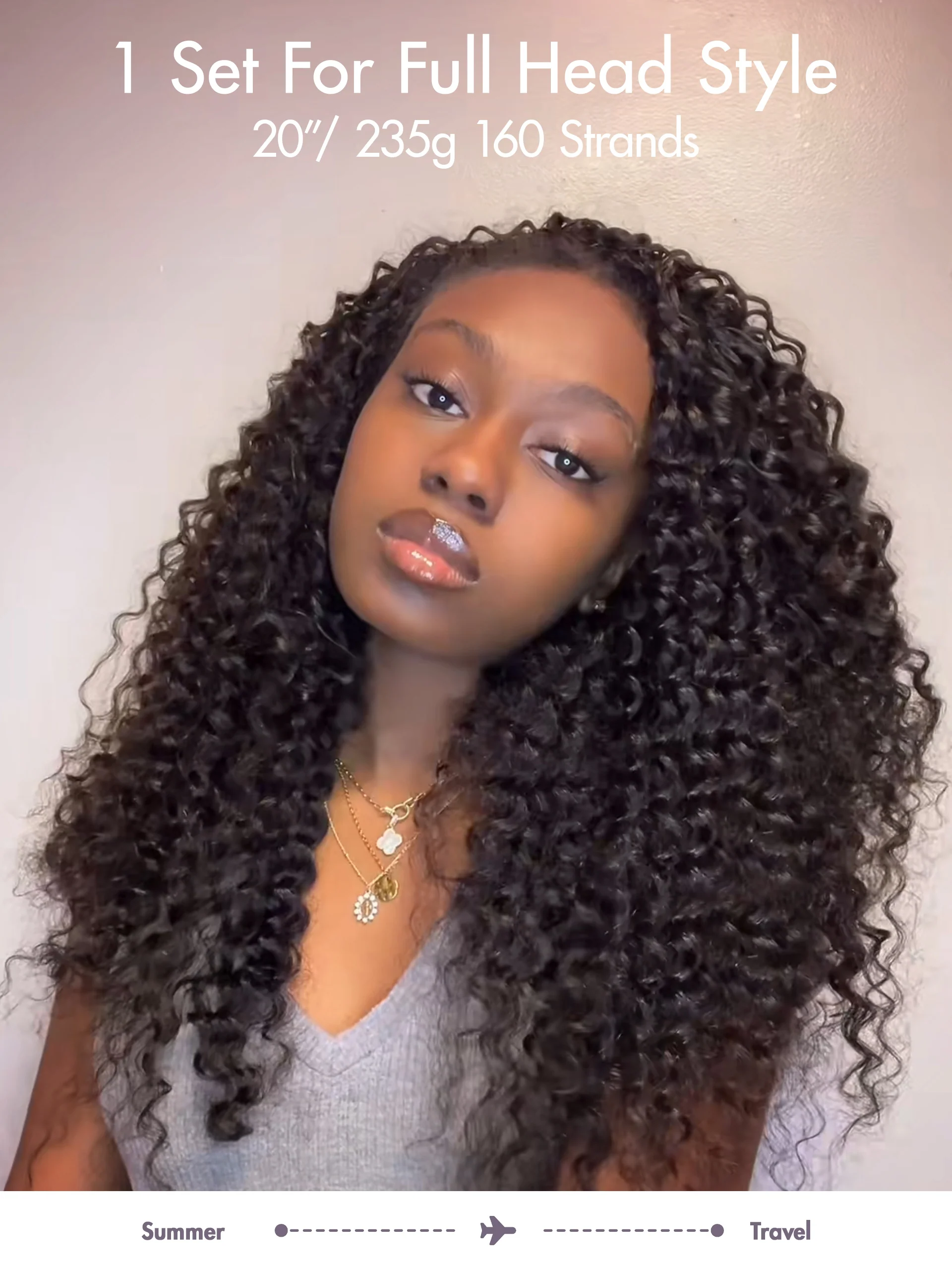 Readitress™ Pre-Separated Feather Crochet Human Hair for Miracle Knots Boho Braids | Deep Wave, Burmese Curly Protective Style (Free Gifts Included)  - US Only - Image 5