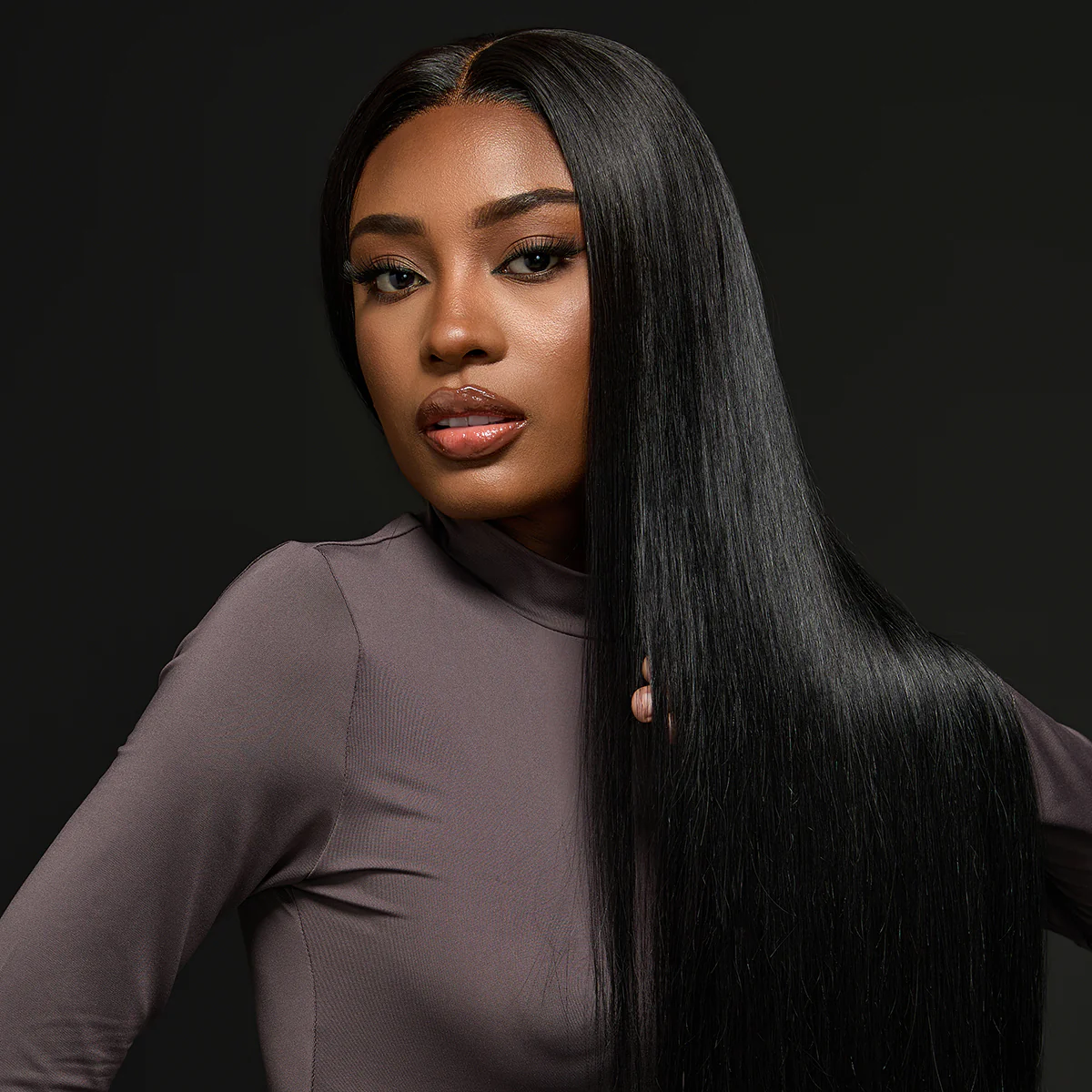 THE BUST DOWN | RawMagic x Kim Kimble Icon Collection Super Long Straight 13x6 Frontal HD Lace Wig with Drawstring Cap - Image 10