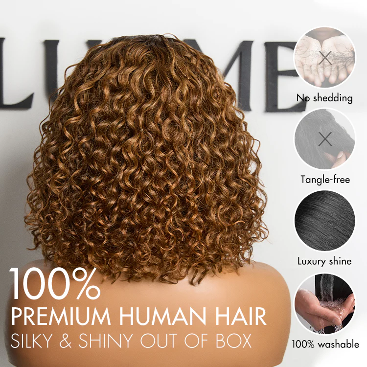 Tiktok Exclusive Deal | Boho Braids Deep Curly Glueless 5x5 Closure Lace with Braided Top Human Hair Wig Pre-Cut Lace - Image 9