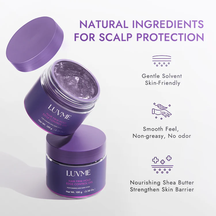 US Only | 1pc Edge Control Gel, 24h Long-Lasting Hold, for Flyaways and Sleek Styles | Add-on Item - Image 4