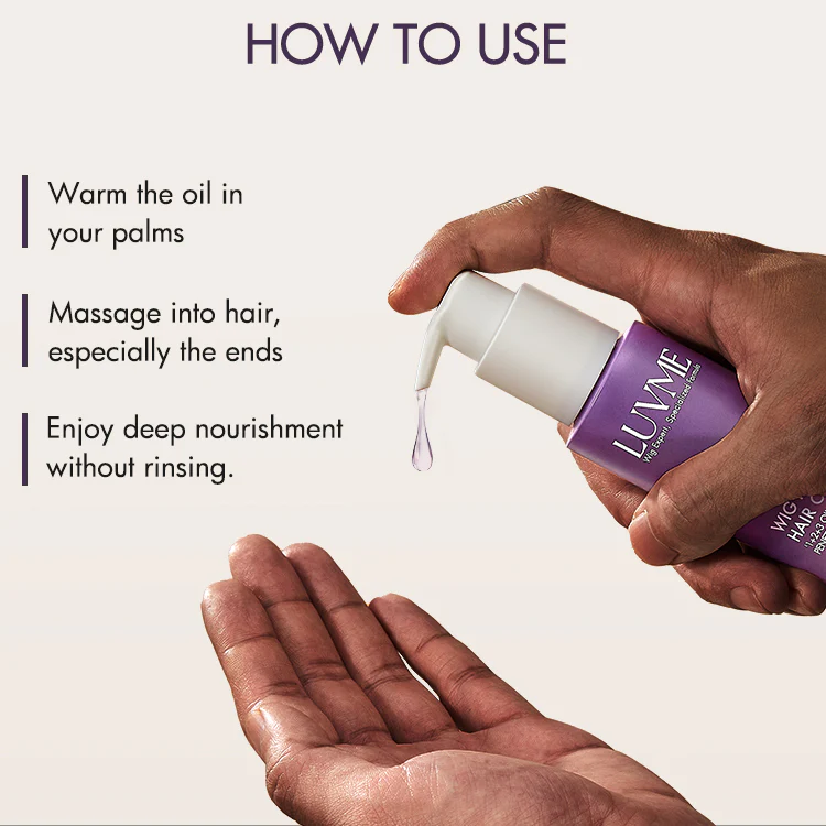 US Only | Wig Renewal Hair Oil, Repairs Dry & Damaged Hair, Boosts Shine, Controls Frizz | Add-on Item - Image 8