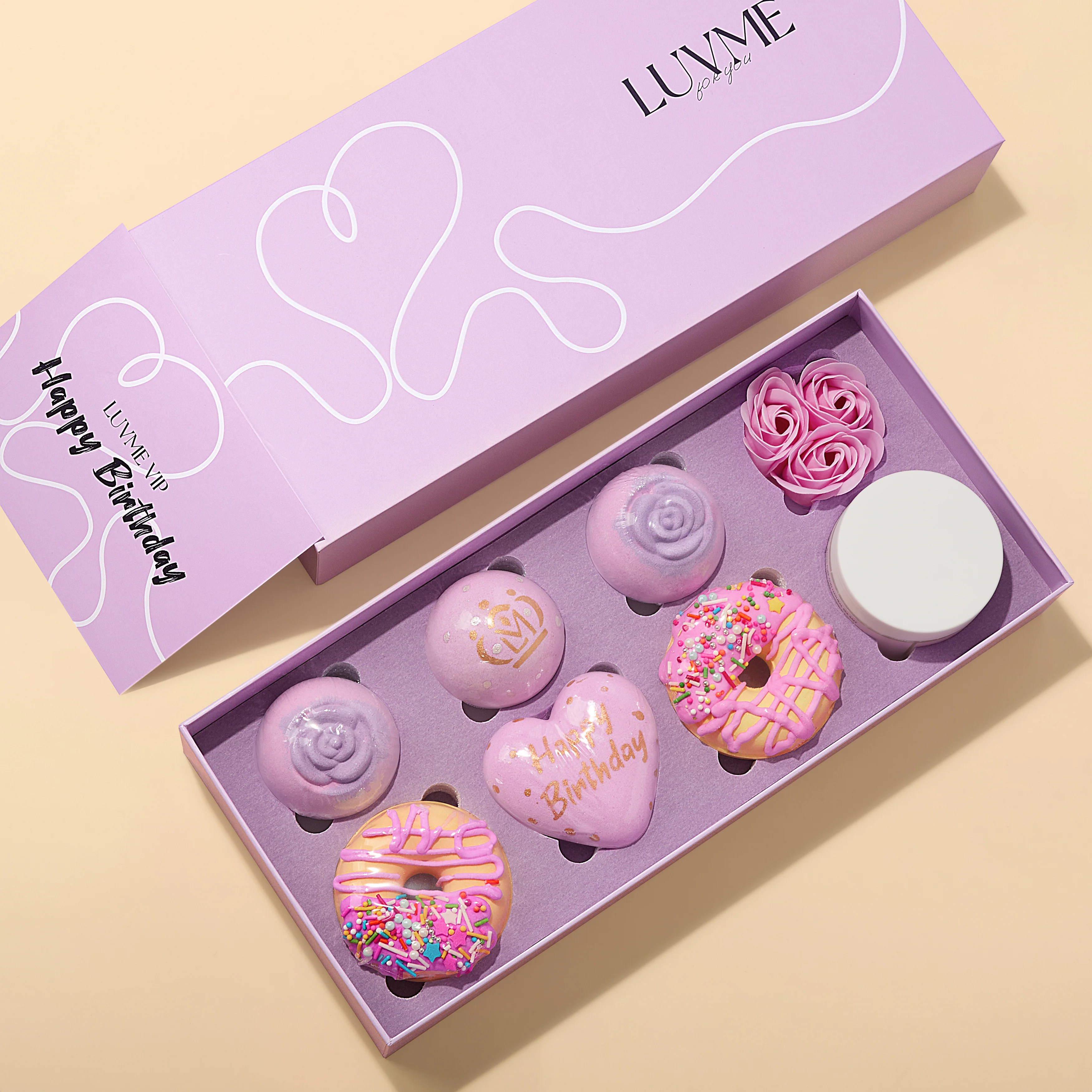 VIP Birthday Gift for Golden Queen Only | Bath Ball Set - Image 2