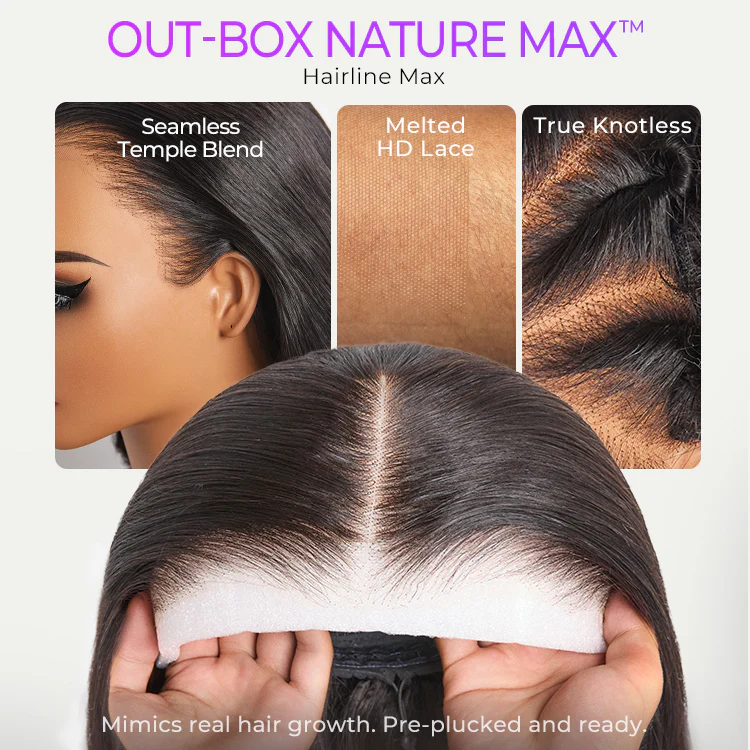 VIP ONLY | NatureMAX 200% Density Loose Wave Glueless Ear-to-ear 13x4 HD Lace Front Wig Pre-Cut Lace Flexi-Fit Drawstring Cap - Image 2